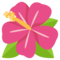 Hibiscus emoji on Emojione